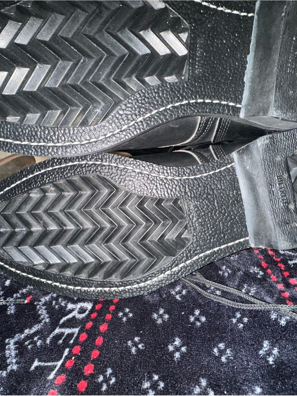 Men's Black Lace-Up Boots